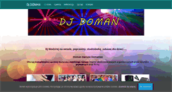 Desktop Screenshot of djdoman.pl